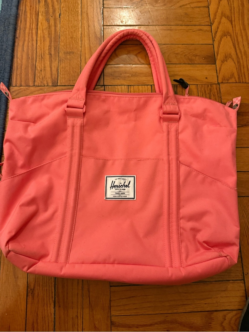 Herschel Everyday Coral Tote - Spacious Pink Carryall